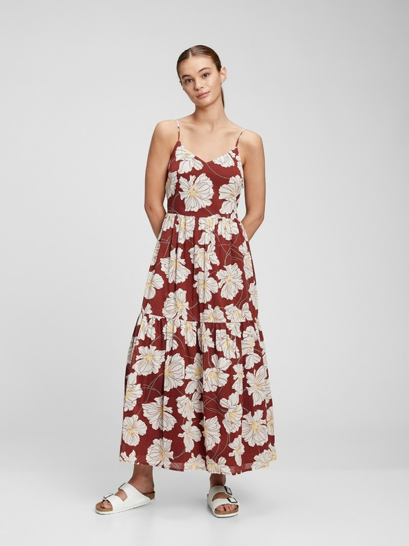 GAP Maxikleid mit Blumenmuster GAP