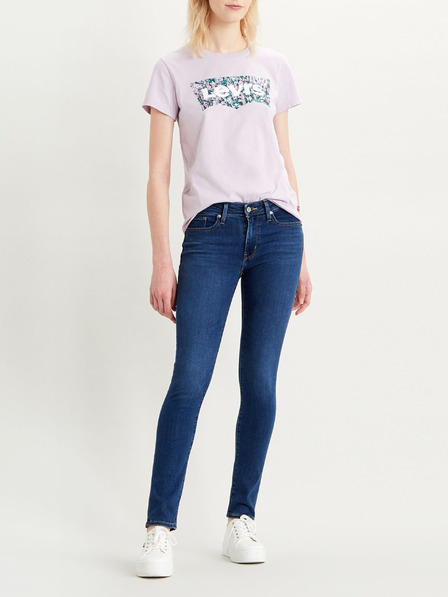 Levi's® Dunkelblaue Levi's® 711 Skinny Fit-Jeans für Damen