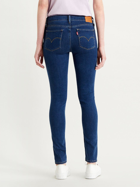 Levi's® Dunkelblaue Levi's® 711 Skinny Fit-Jeans für Damen