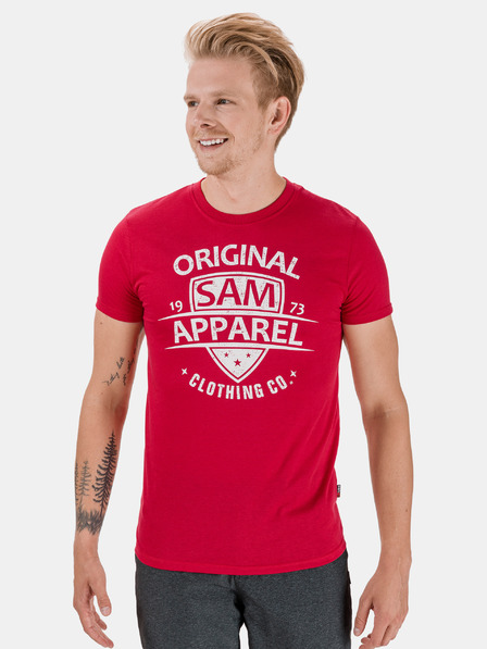 Sam 73 Rotes T-Shirt für Männer SAM 73 Liam