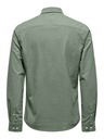 ONLY & SONS Grünes Herrenhemd ONLY & SONS Alvaro