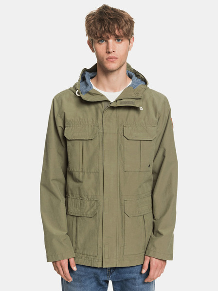 Quiksilver Khakifarbene leichte Herrenjacke Quiksilver