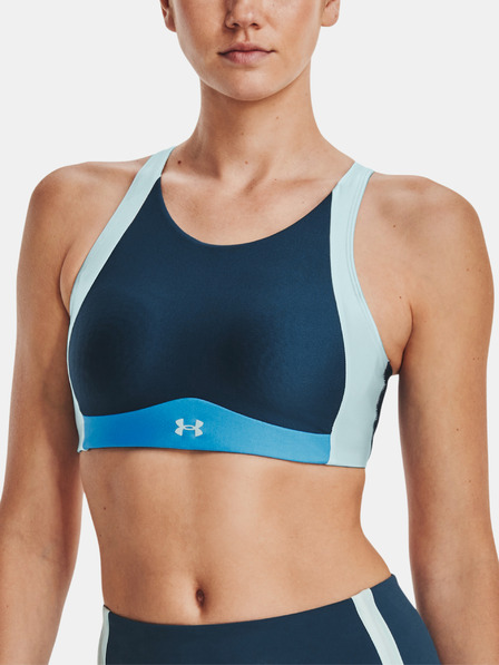 Under Armour Damen Sport-BH Under Armour UA Infinity Mid High Neck Shine