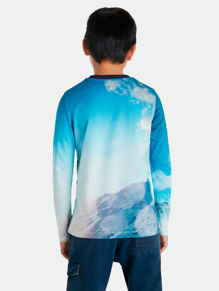 Desigual Desigual Snow blaues T-Shirt für Jungen
