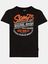 Sam 73 Schwarzes Jungen-T-Shirt SAM 73 Archie