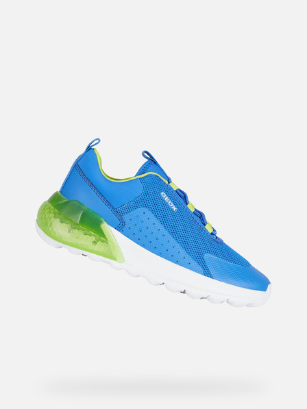 Geox Blaue Turnschuhe Geox Activart Illuminus für Jungen