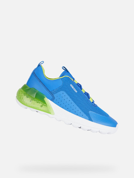 Geox Blaue Turnschuhe Geox Activart Illuminus für Jungen