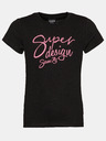 Sam 73 Schwarzes Mädchen-T-Shirt SAM 73 Caitlyn