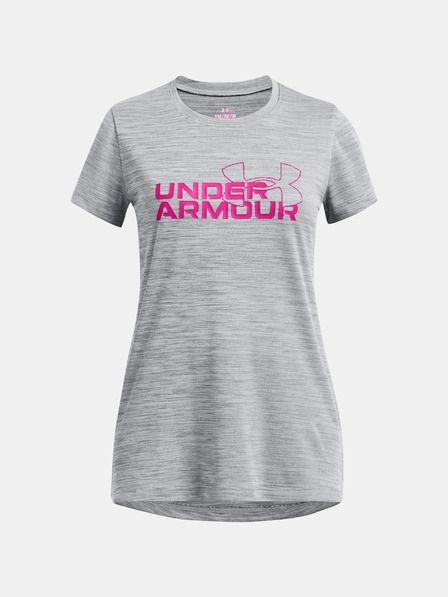 Under Armour Girls T-Shirt Under Armour UA G TECH TWIST WDMK LOGO SS