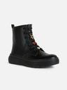 Geox Schwarze Girls-Stiefeletten Geox Phaolae