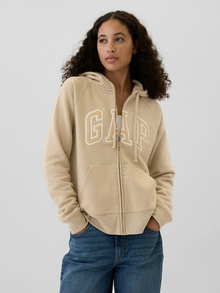 GAP Sweatjacke mit Reißverschluss und Logo GAP