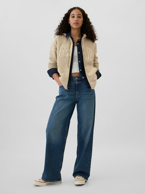 GAP Damen Sweatshirt mit Logo GAP