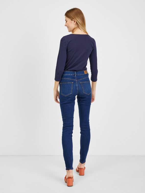 Orsay Dunkelblaue Skinny Fit Jeans für Damen ORSAY