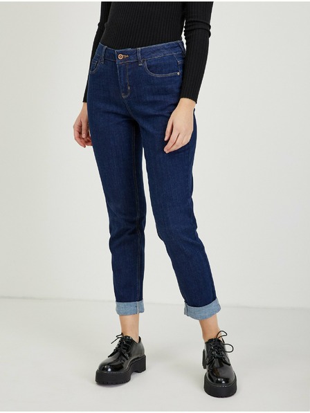 Orsay Dunkelblaue Damen Boyfriend Jeans ORSAY
