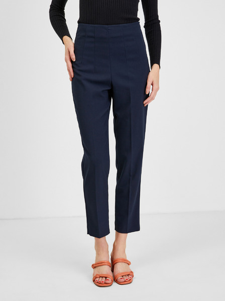 Orsay Dunkelblaue Damen-Crop-Hose ORSAY