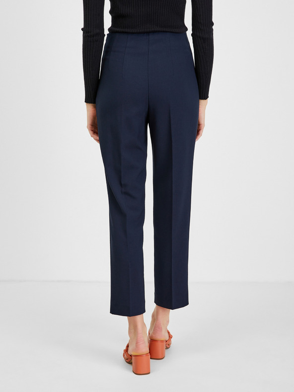 Orsay Dunkelblaue Damen-Crop-Hose ORSAY