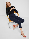 Orsay Dunkelblaue Damen-Crop-Hose ORSAY