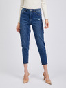Orsay Dunkelblaue Cropped Mom Fit Damenjeans ORSAY