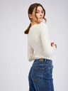 Orsay Dunkelblaue Cropped Mom Fit Damenjeans ORSAY