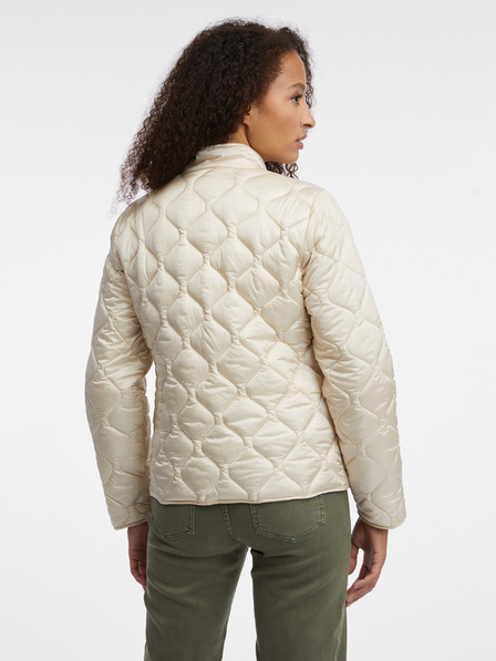 Orsay Leichte, cremefarbene Damen-Steppjacke ORSAY