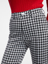 Orsay Weiß und schwarz gemusterte ORSAY-Hose für Damen