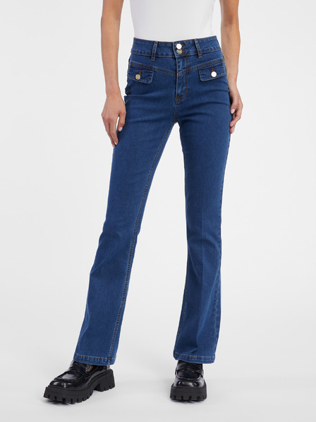 Orsay Blaue Damen-Bootcut-Jeans ORSAY