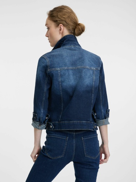 Orsay Dunkelblaue Damen-Jeansjacke ORSAY
