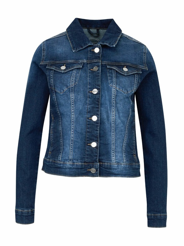 Orsay Dunkelblaue Damen-Jeansjacke ORSAY
