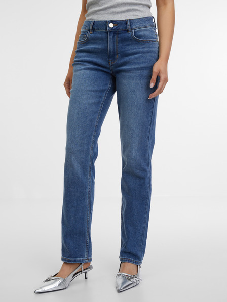 Orsay Dunkelblaue Straight-Jeans Damen ORSAY