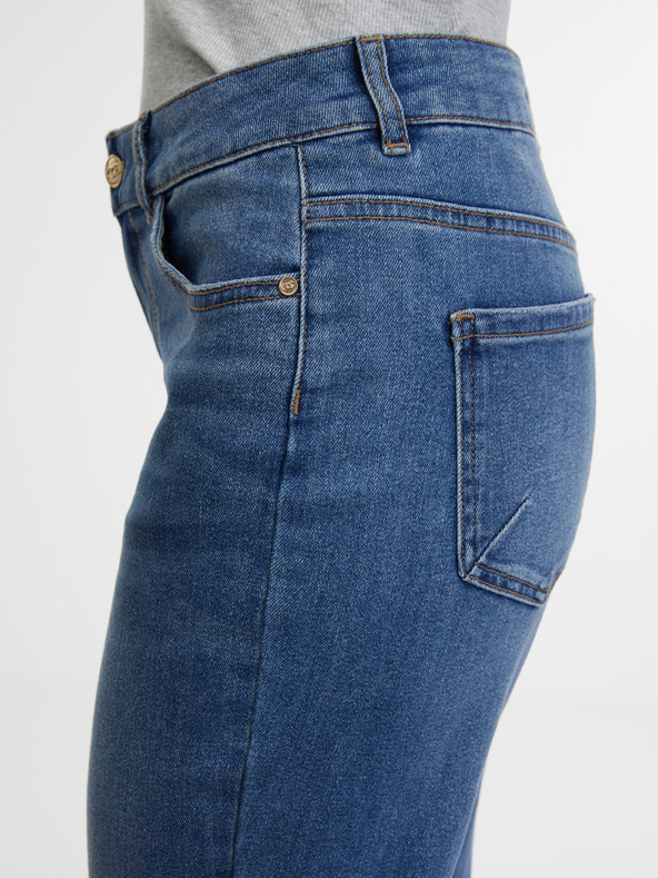 Orsay Dunkelblaue Straight-Jeans Damen ORSAY