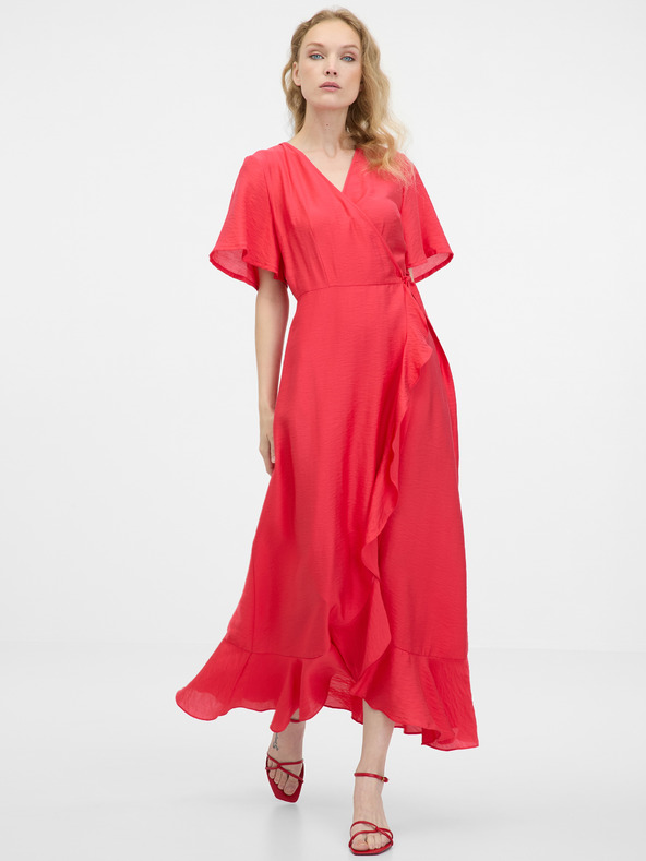 Orsay Rotes Damen Maxikleid ORSAY