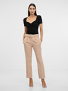 Orsay Schwarzes Damen Kurzarm-T-Shirt ORSAY