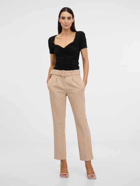 Orsay Schwarzes Damen Kurzarm-T-Shirt ORSAY