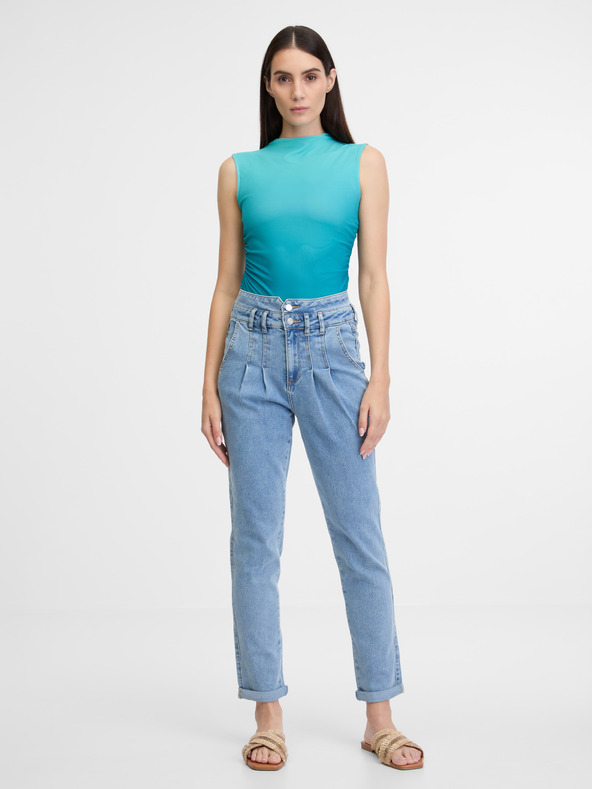 Orsay Hellblaue Mom Jeans für Damen ORSAY
