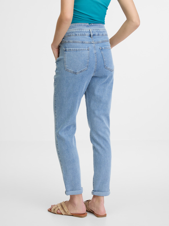 Orsay Hellblaue Mom Jeans für Damen ORSAY
