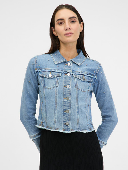 Orsay Hellblaue Jeansjacke für Damen ORSAY