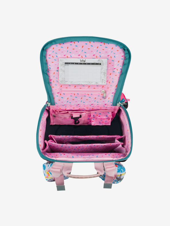 BAAGL  Blauer Schulranzen zippy Faultier Baagl