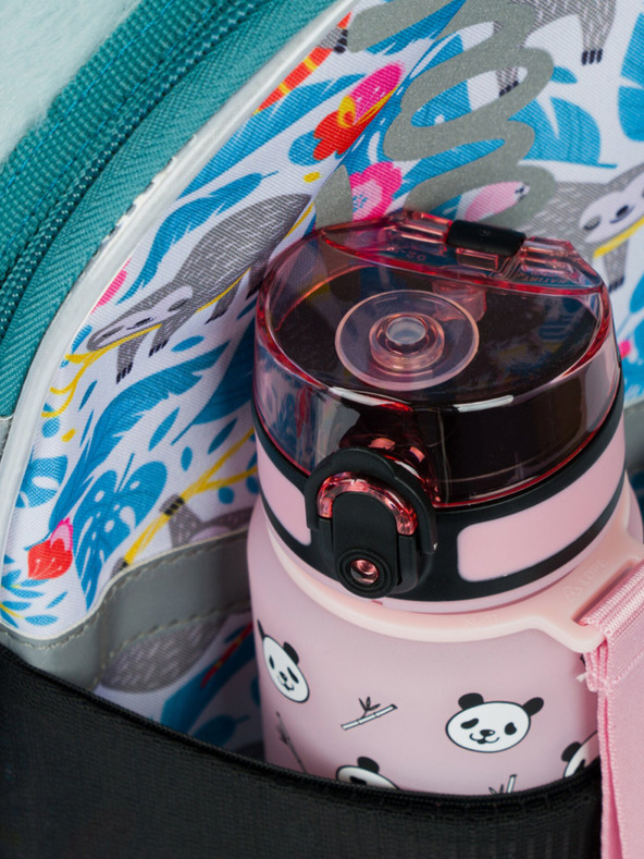 BAAGL  Blauer Schulranzen zippy Faultier Baagl