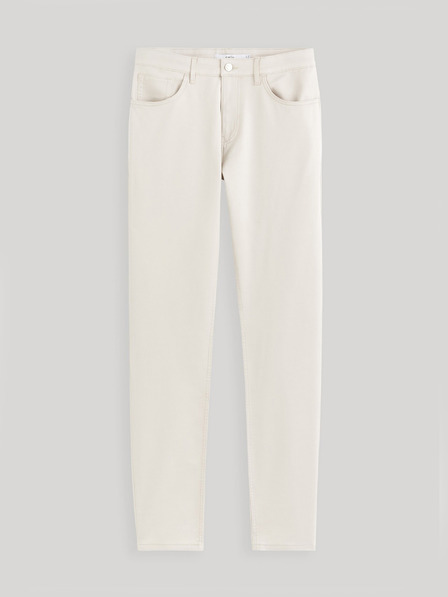 Celio Cremefarbene Herrenhose Celio Gofive