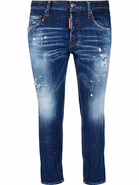 DSQUARED2 Blaue Herren Skinny-Jeans DSQUARED2