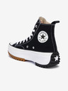 Converse Schwarze Damen-Plateau-Knöchelturnschuhe Converse Run Star Hike