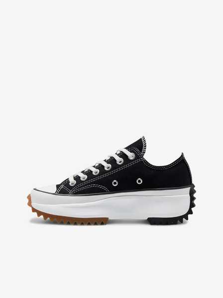 Converse Schwarze Converse Run Star Hike Plateau Turnschuhe für Damen