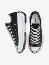 Converse Schwarze Converse Run Star Hike Plateau Turnschuhe für Damen