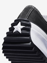 Converse Schwarze Converse Run Star Hike Plateau Turnschuhe für Damen