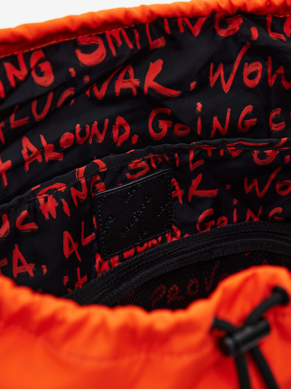 Desigual Orangefarbener Desigual Nayarit-Rucksack für Damen