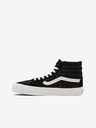 Vans Schwarze Knöchel-Sneakers mit Lederdetails VANS SK8-Hi