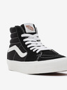 Vans Schwarze Knöchel-Sneakers mit Lederdetails VANS SK8-Hi