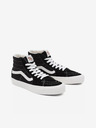 Vans Schwarze Knöchel-Sneakers mit Lederdetails VANS SK8-Hi