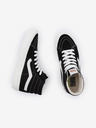 Vans Schwarze Knöchel-Sneakers mit Lederdetails VANS SK8-Hi