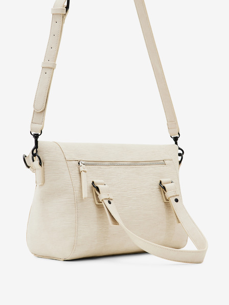 Desigual Beige Desigual Aquiles Loverty 2.0 Damen Handtasche
